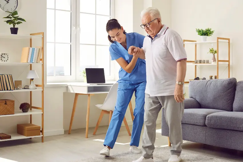 Image showcasing Physiotherapy at Home services in Chandigarh-based clinic